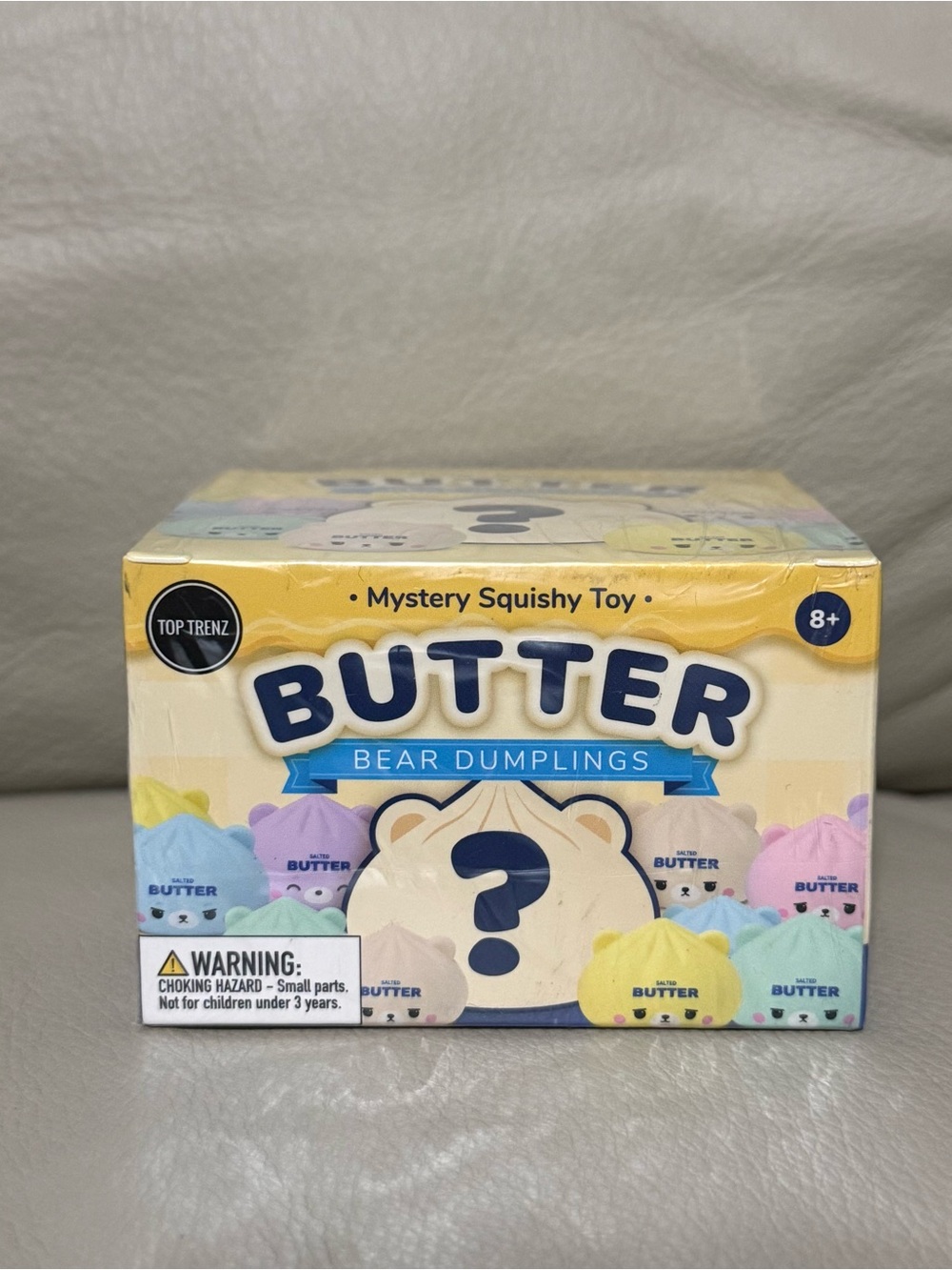 NEW Top Trenz Butter Bear Dumplings Mystery Squishy Toy Sealed Unopened